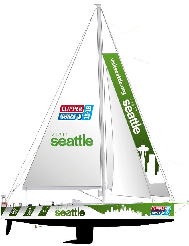 Clipper Seattle - Clipper 2015-16 Round the World Yacht Race © Clipper Ventures